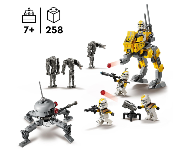 LEGO Star Wars 75431 żołnierze-klony z 327. korpusu galaktycznego - 1331719 - zdjęcie 7